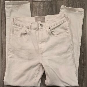 Everlane; Women's White Jeans